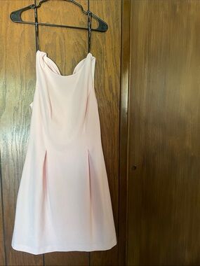 Vince Camuto size 6, A line Blush Pink Sleeveless Dress, lined GUC